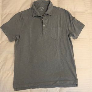 Gray J.Crew Men’s Polo